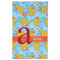 Rubber Duckies & Flowers Golf Towel - Front (Large)