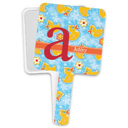 Rubber Duckies & Flowers Hand Mirror (Personalized)