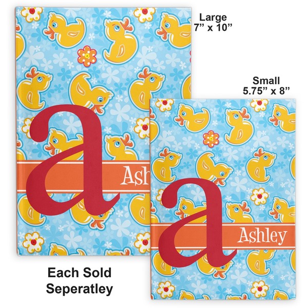 Rubber Duckies & Flowers Hard Cover Journal - Compare