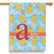 Rubber Duckies & Flowers House Flags - Single Sided - PARENT MAIN