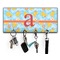 Rubber Duckies & Flowers Key Hanger w/ 4 Hooks & Keys
