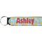 Rubber Duckies & Flowers Neoprene Keychain Fob (Personalized)