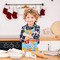Rubber Duckies & Flowers Kid's Aprons - Small - Lifestyle