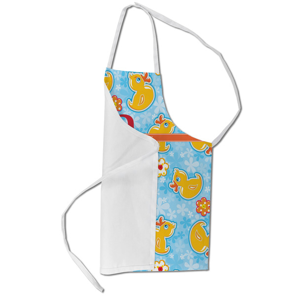 Rubber Duckies & Flowers Kid's Aprons - Small - Main