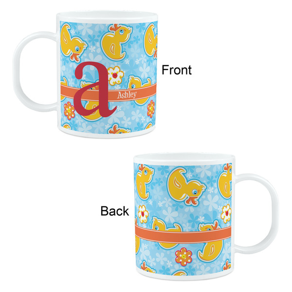 Rubber Duckies & Flowers Kid's Mug - Apvl