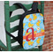 Rubber Duckies & Flowers Kids Backpack - In Context