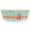 Rubber Duckies & Flowers Kids Bowls - FRONT
