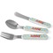 Rubber Duckies & Flowers Kid's Flatware (Personalized)