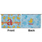 Rubber Duckies & Flowers Large Zipper Pouch Approval (Front and Back)