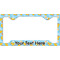 Rubber Duckies & Flowers License Plate Frame - Style C