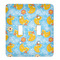 Rubber Duckies & Flowers Light Switch Cover (2 Toggle Plate)