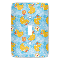 Rubber Duckies & Flowers Light Switch Covers (Personalized)
