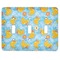 Rubber Duckies & Flowers Light Switch Covers (3 Toggle Plate)