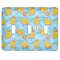 Rubber Duckies & Flowers Light Switch Cover (3 Toggle Plate)