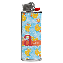 Rubber Duckies & Flowers Case for BIC Lighters (Personalized)