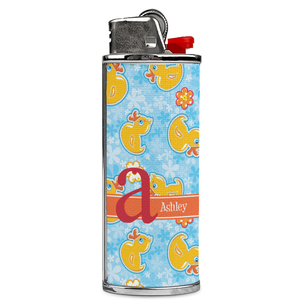 Custom Rubber Duckies & Flowers Case for BIC Lighters (Personalized)