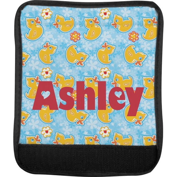 Rubber Duckies & Flowers Luggage Handle Wrap (Approval)