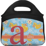 Rubber Duckies & Flowers Lunch Tote (Personalized)