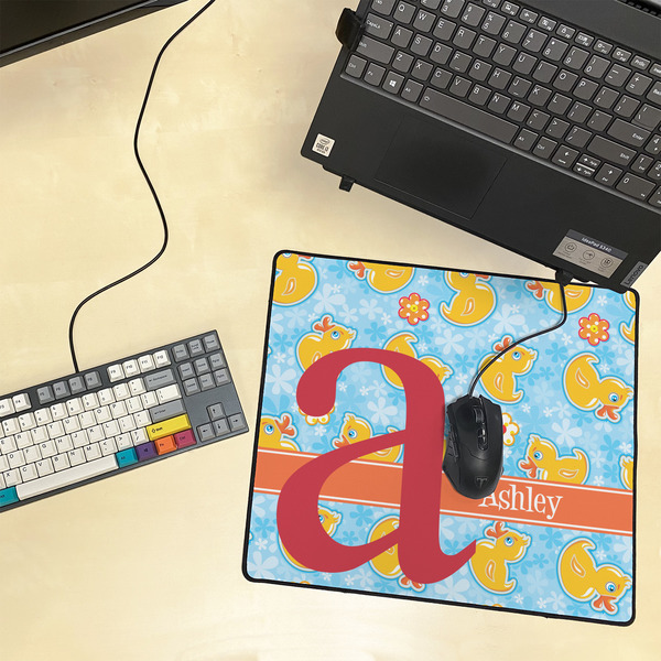 Rubber Duckies & Flowers Medium Gaming Mats - LIFESTYLE