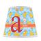 Rubber Duckies & Flowers Poly Film Empire Lampshade - Front View