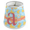 Rubber Duckies & Flowers Poly Film Empire Lampshade - Angle View