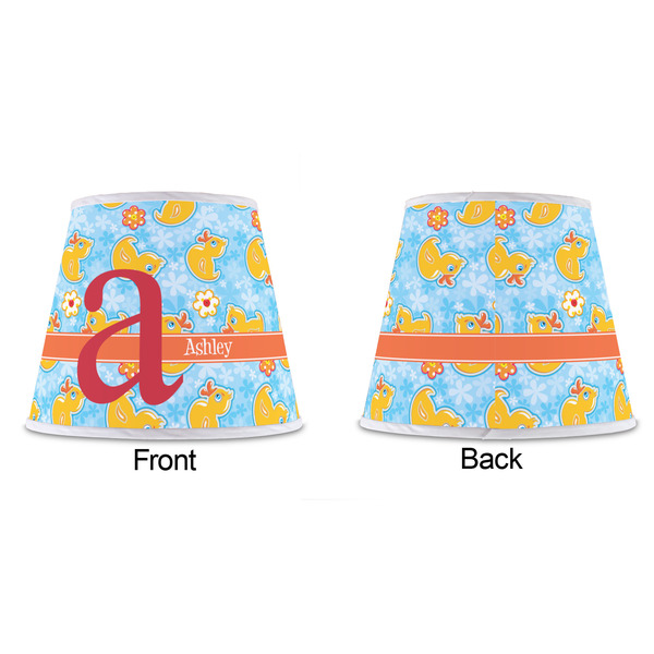 Rubber Duckies & Flowers Poly Film Empire Lampshade - Approval