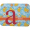 Rubber Duckies & Flowers Memory Foam Bath Mat - 48"x36" (Personalized)