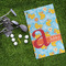 Rubber Duckies & Flowers Microfiber Golf Towels - LIFESTYLE