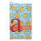 Rubber Duckies & Flowers Microfiber Golf Towel - Small (Personalized)