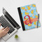 Rubber Duckies & Flowers Notebook Padfolio - LIFESTYLE (large)