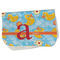 Rubber Duckies & Flowers Burp Cloth - Fleece w/ Name and Initial