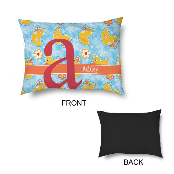 Rubber Duckies & Flowers Outdoor Dog Beds - Small - APPROVAL