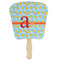 Rubber Duckies & Flowers Paper Fan (Personalized)