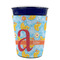 Rubber Duckies & Flowers Party Cup Sleeves - without bottom - FRONT (on cup)