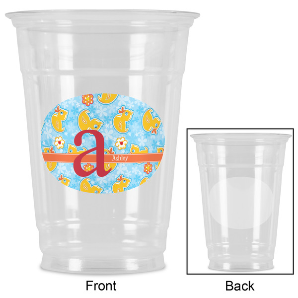 Rubber Duckies & Flowers Party Cups - 16oz - Approval