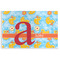Rubber Duckies & Flowers Disposable Paper Placemats (Personalized)