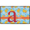 Rubber Duckies & Flowers Door Mat - 60"x36" (Personalized)