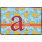 Rubber Duckies & Flowers Door Mat - 36"x24" (Personalized)