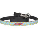 Rubber Duckies & Flowers Dog Leash (Personalized)