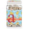Rubber Duckies & Flowers Dog Treat Jar (Personalized)