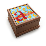 Rubber Duckies & Flowers Pet Urn w/ Name and Initial