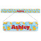 Rubber Duckies & Flowers Plastic Ruler - 12" (Personalized)