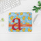 Rubber Duckies & Flowers Rectangular Mouse Pad - LIFESTYLE 2