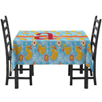 Rubber Duckies & Flowers Tablecloth (Personalized)