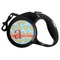 Rubber Duckies & Flowers Retractable Dog Leash (Personalized)