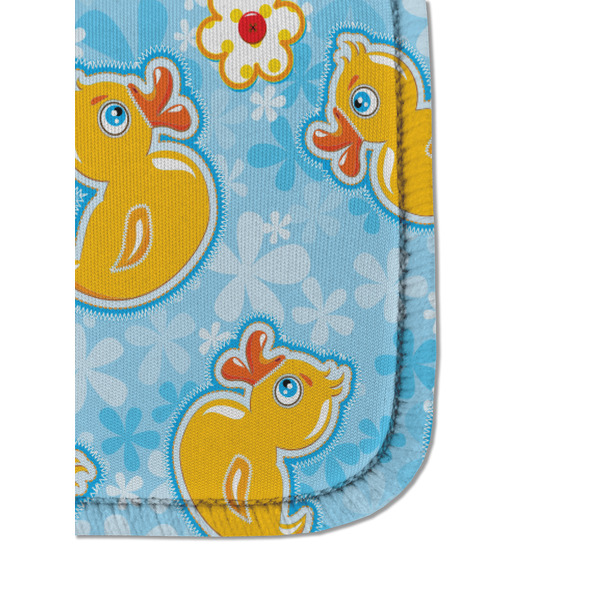 Rubber Duckies & Flowers Sanitizer Holder Keychain - Detail