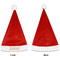 Rubber Duckies & Flowers Santa Hats - Front and Back (Single Print) APPROVAL