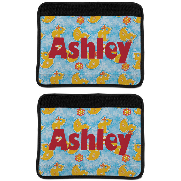 Rubber Duckies & Flowers Seat Belt Cover (APPROVAL Update)