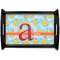 Rubber Duckies & Flowers Wooden Tray (Personalized)