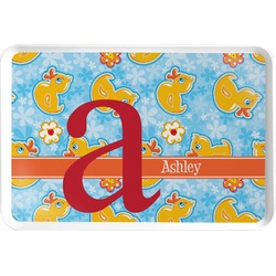 Rubber Duckies & Flowers Serving Tray (Personalized)